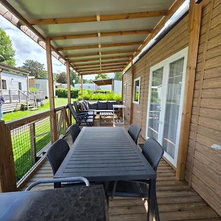 Kemp Sejour Normandie - - Mobilhome Premium 3ch-6p Avec Clim & Tv - 5 Etoiles - 036