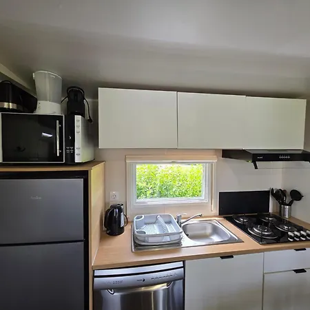 Kemp Sejour Normandie - - Mobilhome Premium 3ch-6p Avec Clim & Tv - 5 Etoiles - 036 Houlgate